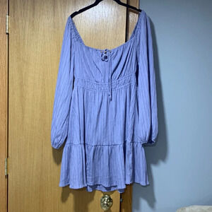 Lush Lavender Mini Dress
